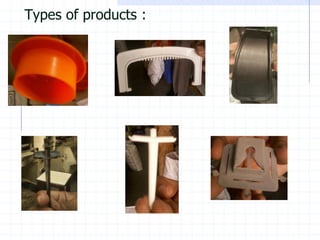 Types of products :  