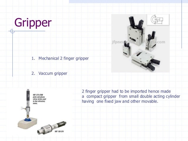 pick and place gripper
