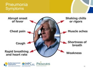 Pneumonia
Symptoms




            13
 
