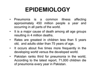 Pneumonia and its causes sign symptome treatment | PDF