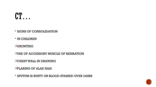 pneumonia in adults. causes, epidemiology, clinical presentation and ...