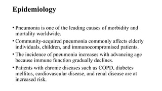 pneumonia.pptx details of pneumonia types clinical presentation ...