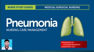 Pneumonia slides share.com | PPTX