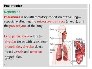 PNEUMONIA A CLINICAL APPROACH AND MANAGEMENT | PPTX