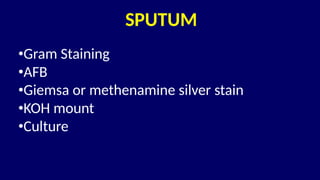Pneumonia management protocol Dr. Govinda | PPTX