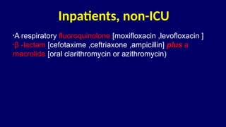 Pneumonia management protocol Dr. Govinda | PPTX