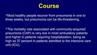 Pneumonia management protocol Dr. Govinda | PPTX