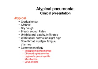 How to diagnose Pneumoniae and the best management for it | PDF
