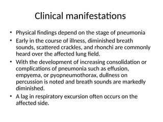 Comprehensive Overview of Pneumonia in Children: Pathophysiology ...