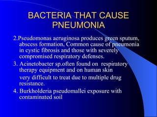 BACTERIAL PNEUMONIA BY DR BASHIR AHMED DAR ASSOCIATE PROFESSOR MEDICINE ...