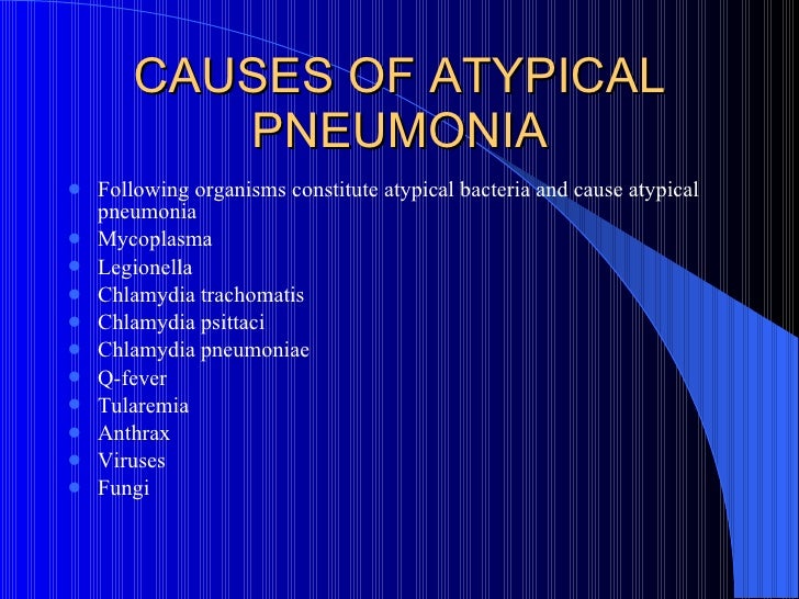 ATYPICAL PNEUMONIA BY DR BASHIR AHMED DAR ASSOCIATE PROFESSOR MEDICIN…
