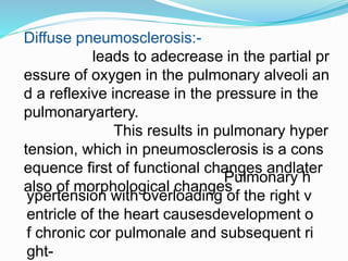 Pneumosclerosis Pneumosclerosis | PPTX