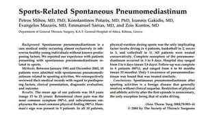 Pneumothorax case based