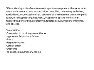 Pneumothorax 
