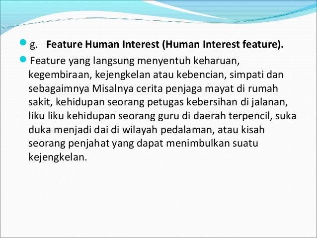 PENULISAN NASKAH BERITA RADIO FEATURE & DOKUMENTER 