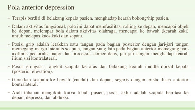 Pnf Scapula Dan Pelvis