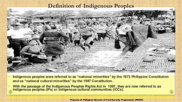 The Philippine Indigenous People and their Customary Laws