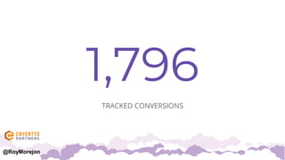 1,796
TRACKED CONVERSIONS
@RoyMorejon
 