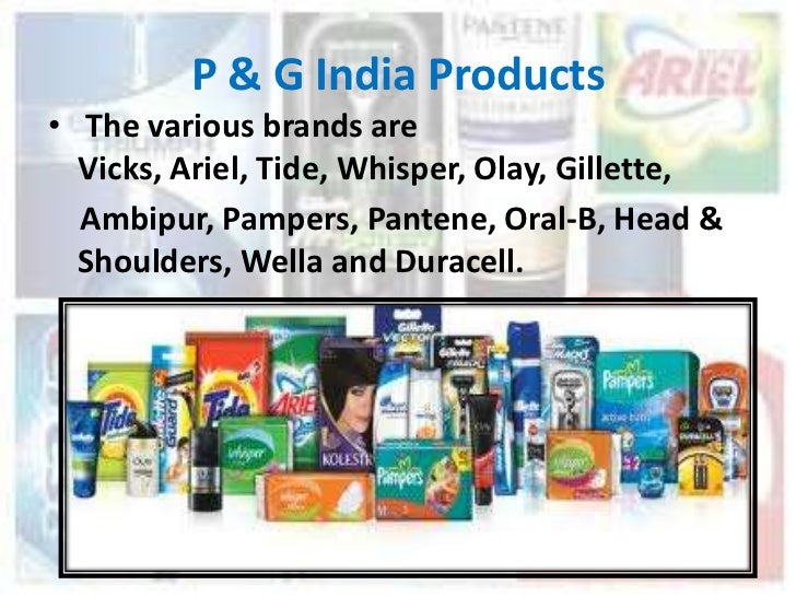 Distribution system of P&G