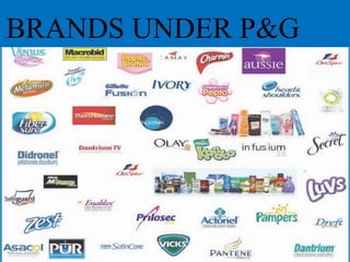 BRANDS UNDER P&G
 