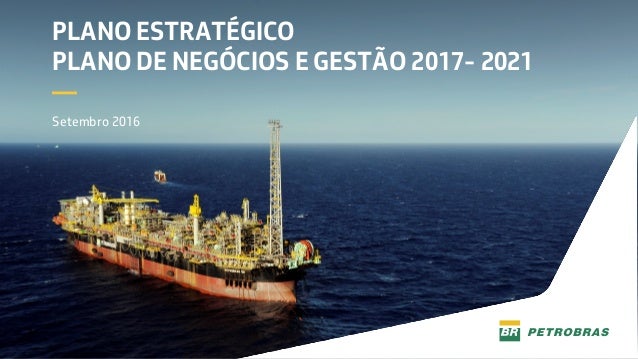 Plano de negocios petrobras