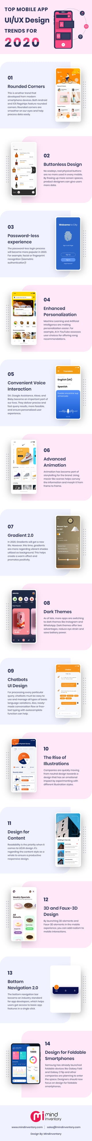 Mobile App UI/UX Design Trends 2020: What's in Store?