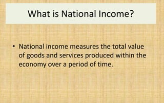 NATIONAL INCOME PPT