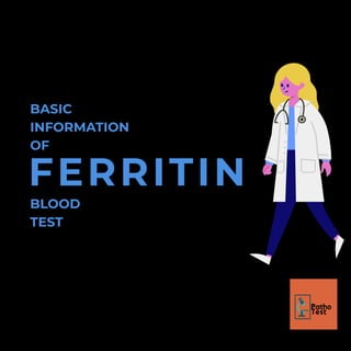 Ferritin blood test