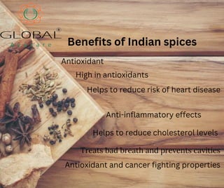 Benefits of Indian spices