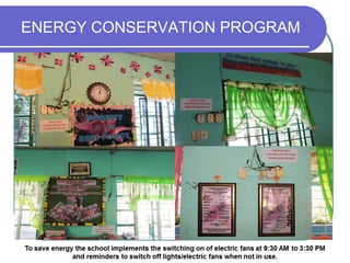 ENERGY CONSERVATION PROGRAM
 