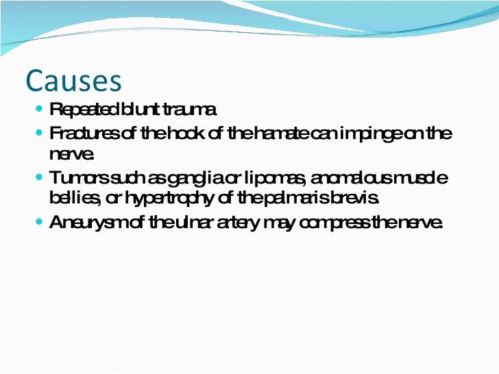 ulnar Entrapment Neuropathy and double crush syndrome