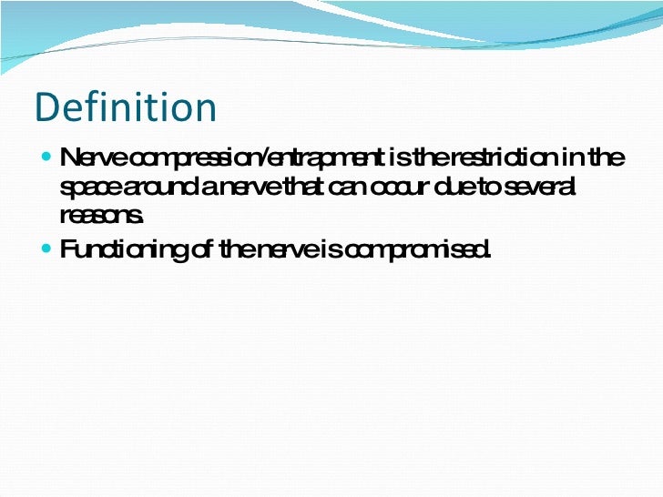 ulnar Entrapment Neuropathy and double crush syndrome