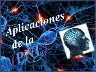 EducaciónUno de los propósitos fundamentales que se planteo la PNL desde sus comienzos, fue el mejoramiento de la calidad del aprendizajeUna relación de aprendizaje es una de las situaciones de la vida en las que la comunicación y las metas son importantes. La PNL nos enseña a emplear la visualización creativa para el logro de esas metas, en especial, reprogramando positivamente, técnica que ha sido uno de los aportes mas importantes de la PNL a todas las áreas en las que se aplica.