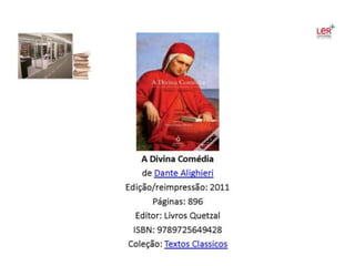 Livros adquiridos no âmbito das atividades do PNL 2011-12 e outras novidades