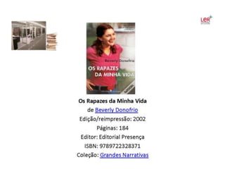 Livros adquiridos no âmbito das atividades do PNL 2011-12 e outras novidades