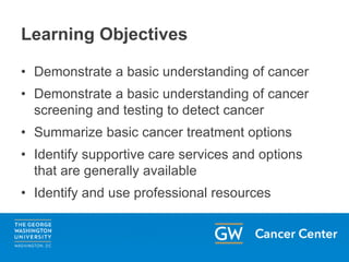 Lessons From Cancer PN Lesson 3 Cancer Basics.pptx