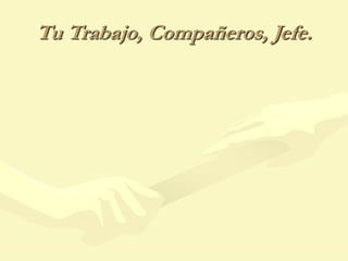 Tu Trabajo, Compañeros, Jefe.
 