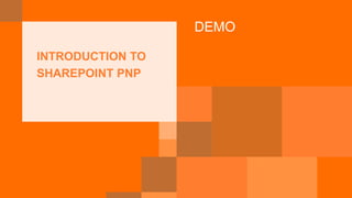 Who Needs A Developer For Automated SharePoint Provisioning | PPTX ...