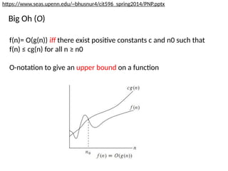 Algorithm analysis with NP hard, NP complete.pptx