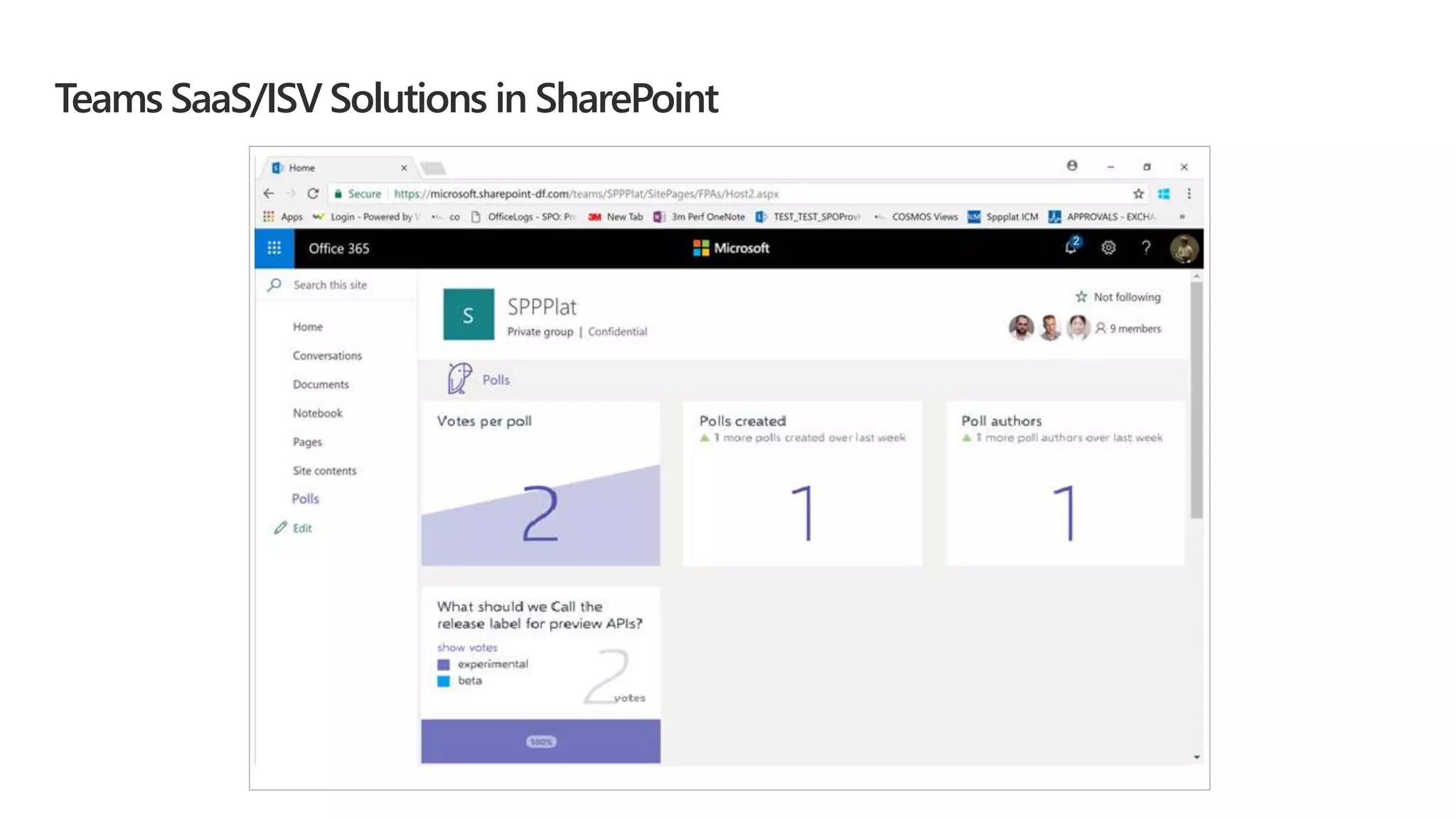 Teams SaaS/ISV Solutions in SharePoint
 