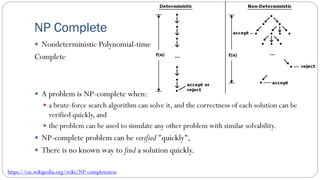 Np Solve P, NP, NP-Complete, and NP-Hard | PDF