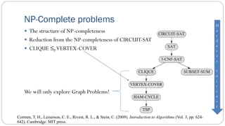 Np Complete Clique Problem P, NP, NP-Complete, and NP-Hard | PDF