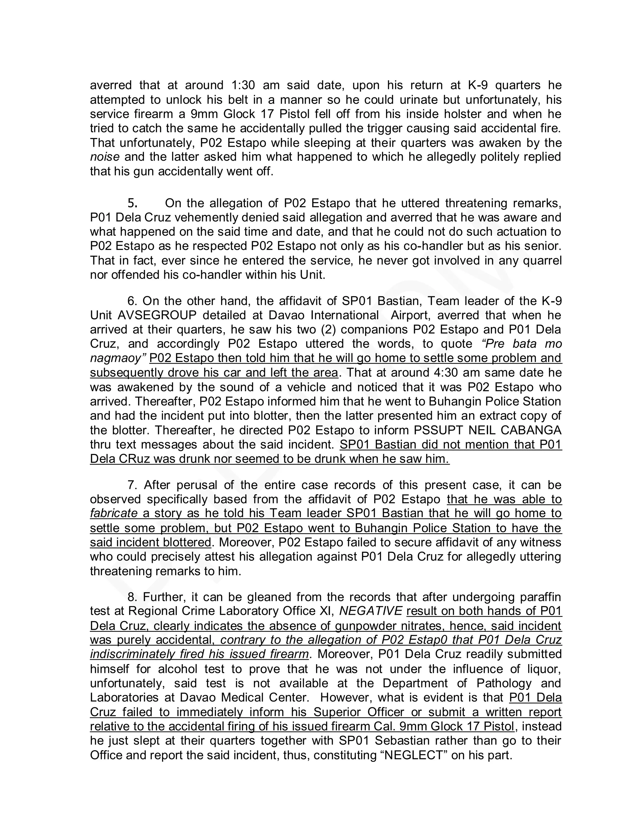 Pnp pre charge evaluation and summary hearing guide | PDF