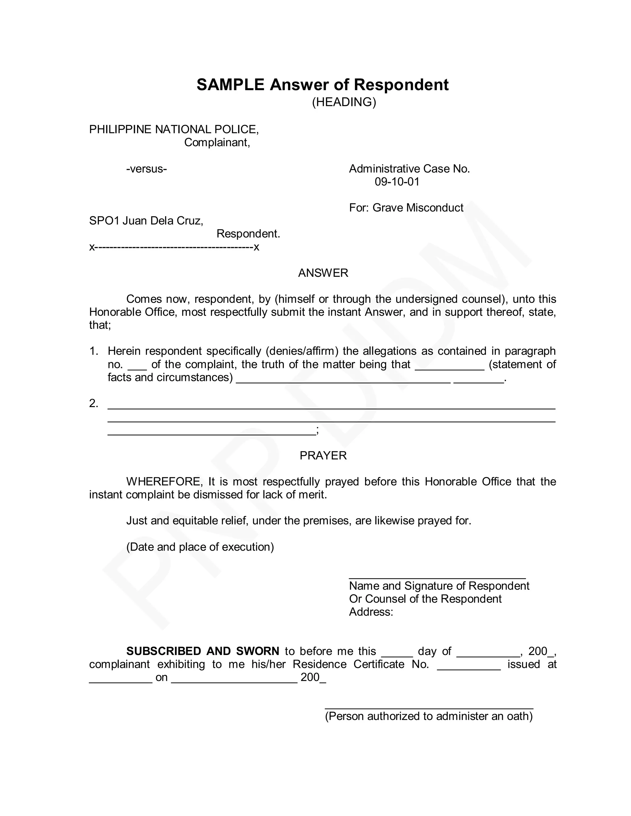 Pnp pre charge evaluation and summary hearing guide | PDF