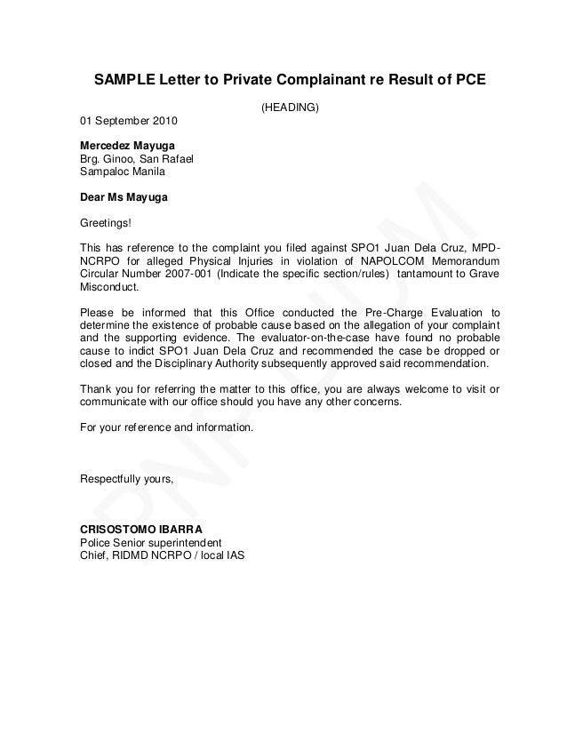 after mail resignation greeting guide pre hearing charge summary evaluation and Pnp after mail resignation greeting guide pre hearing charge summary evaluation and Pnp