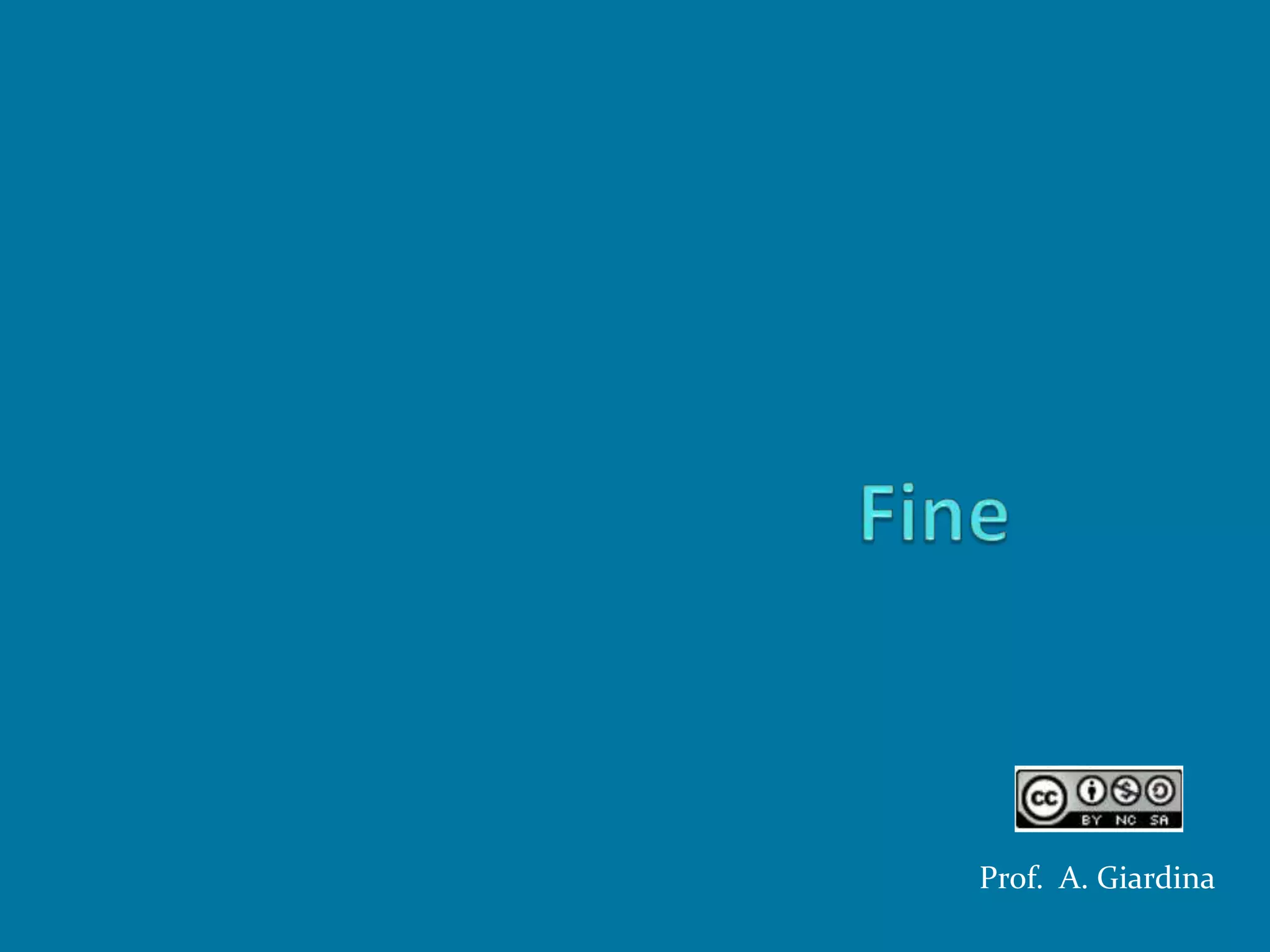 FineProf.  A. Giardina