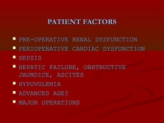 renal preservation and ARF management | PPT
