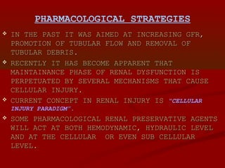 renal preservation and ARF management | PPT