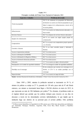 PLAN NACIONAL DE SEGURIDAD CIUDADANA PERÚ 2013-2018