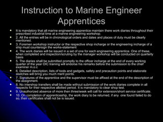 Usmc Apprentice Program Pnsc marine engineer apprentice training program | PPT